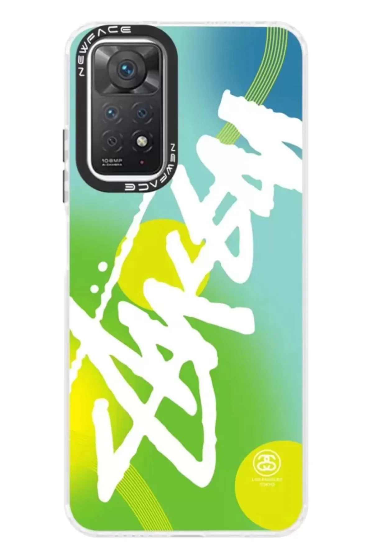 Newface Xiaomi Redmi Note 11 Kılıf Estoril Desenli Kapak - Estori