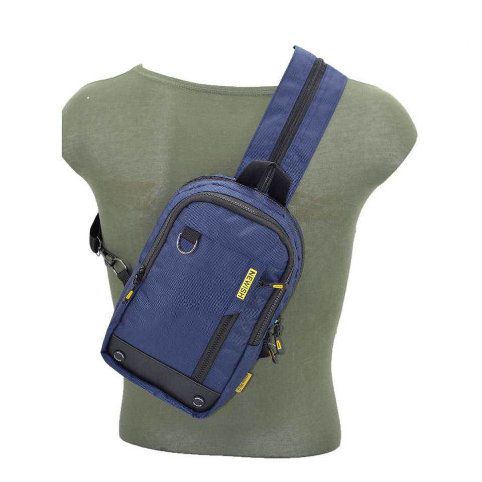 Newish Polo  İmperteks Su Geçirmez Bodybag Sırt Çantası Lacivert