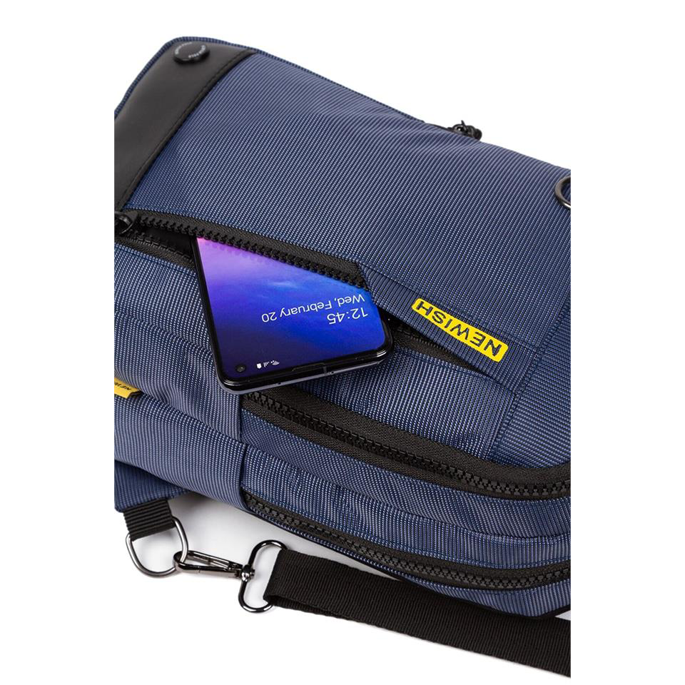 Newish Polo  İmperteks Su Geçirmez Bodybag Sırt Çantası Lacivert
