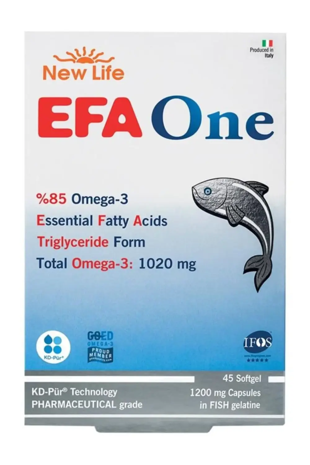 Newlife Efa One Omega 3 45 Kapsül