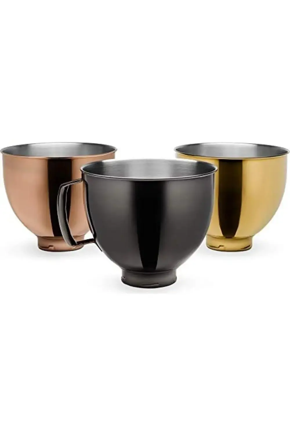 newpolyx 4,8 L Stand Mikser İçin Paslanmaz Çelik Kase Parlak Bakı