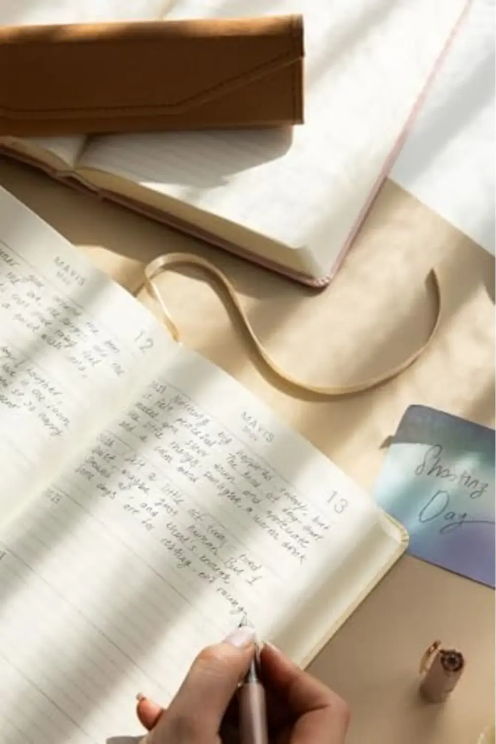 newpolyx 5 Yıllık Süresiz Günlük Ajanda 13x21 - Mavi goldglint 39