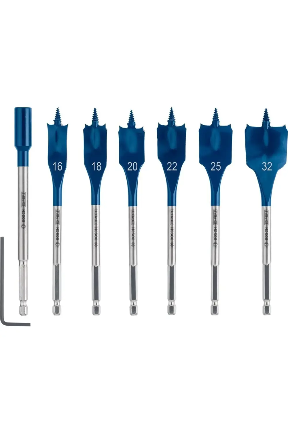 newpolyx 7 x Expert Self Cut Speed yassı freze matkap seti (yumuş