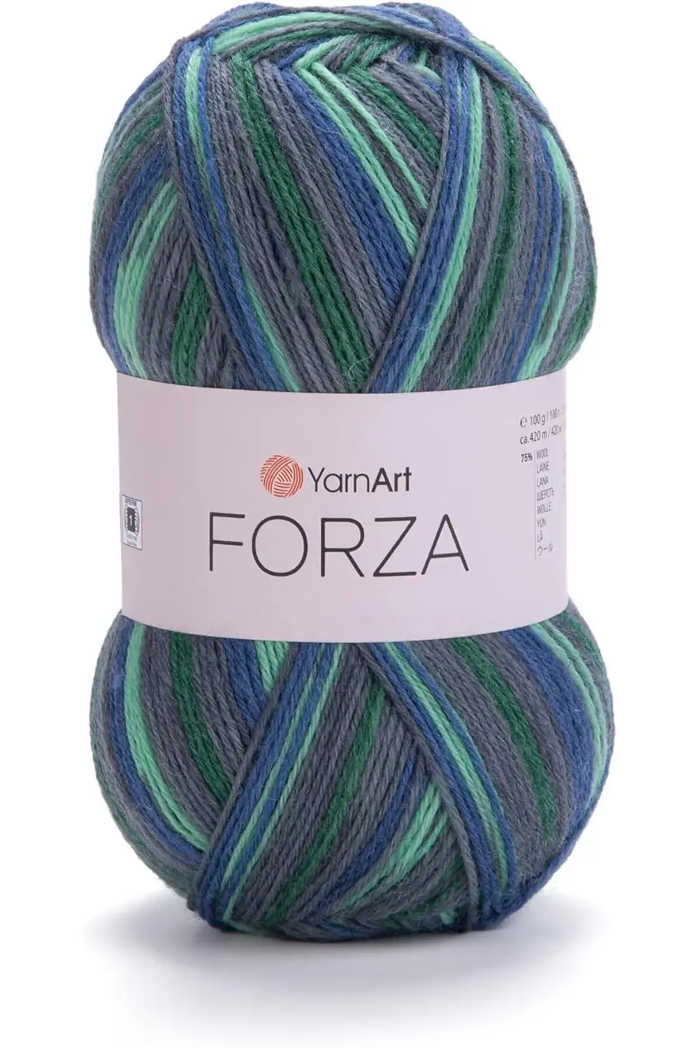 newpolyx El Örgü İpi FORZA, 2506, 5x100 gr goldglint 395519