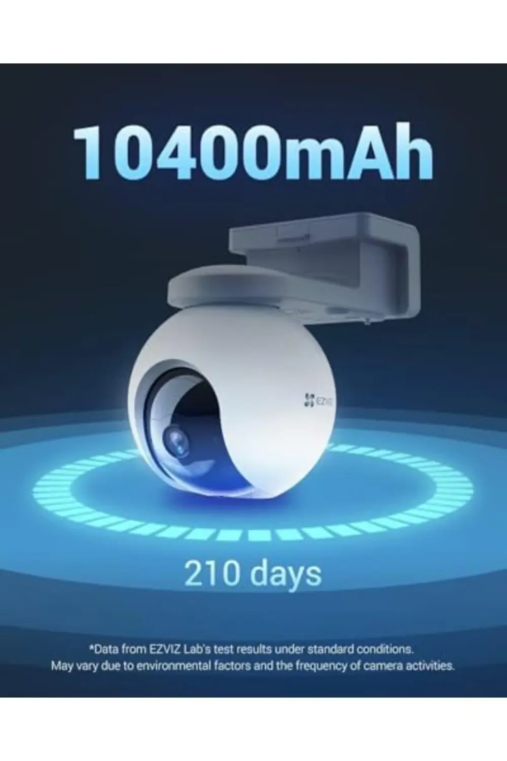 newpolyx Ezvız CS-HB8 4MP Wi-Fi Bataryalı PT Kamera CS-HB8 4MP go