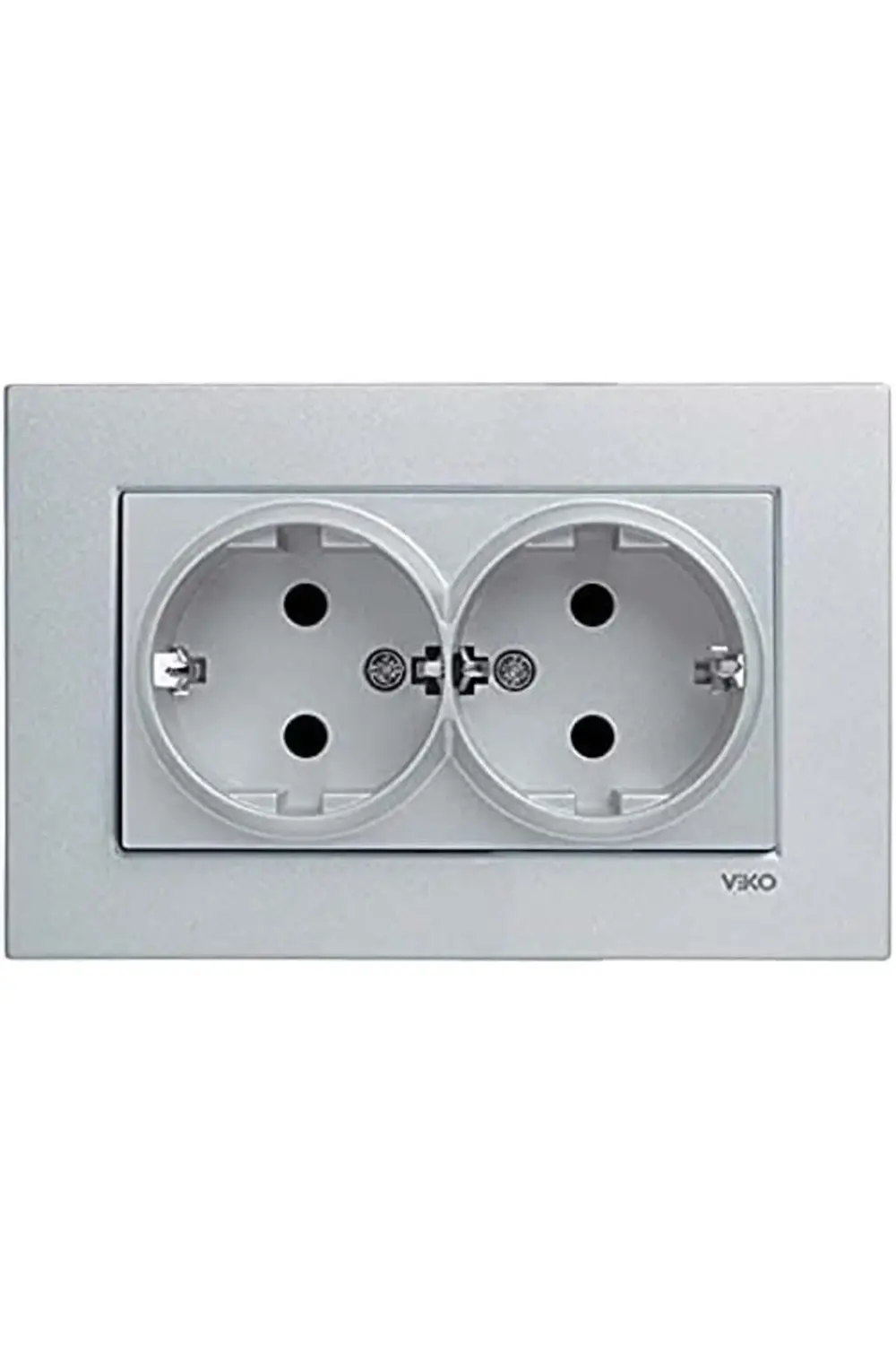 newpolyx Met Beyaz Ikili Toprakli Priz Çarpma Karşıtı Çocuk Korum