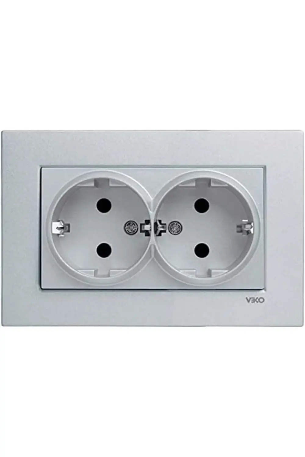 newpolyx Met Beyaz Ikili Toprakli Priz Çarpma Karşıtı Çocuk Korum