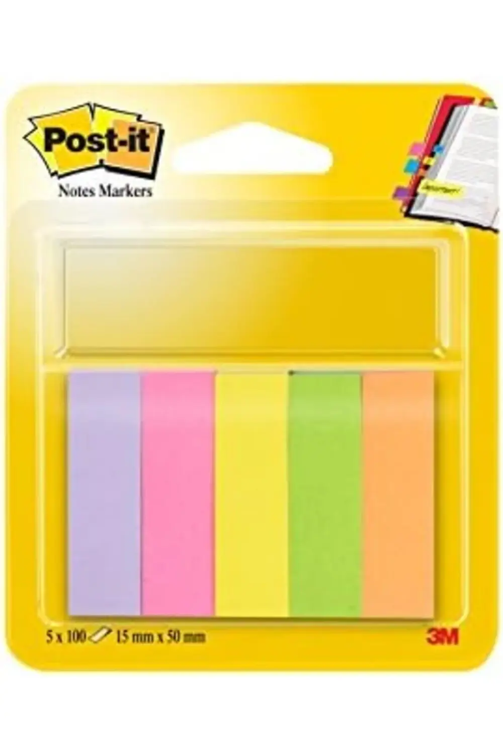 newpolyx Not Sayfa İşareti, 5 Renk, 100 Yaprak goldglint 395519