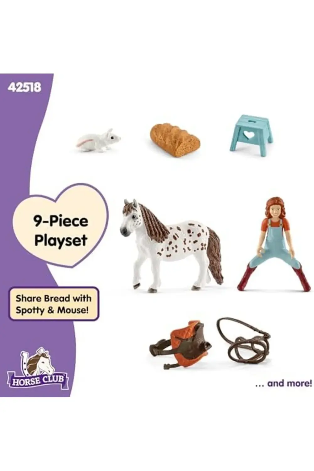 newpolyx SCHLEICH Mia ve Spotty goldglint 395519