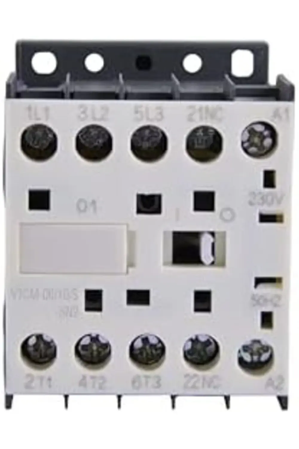 newpolyx VTCM-06/10/S Mini Kontaktör 6A 1no 230V Bobinli goldglin