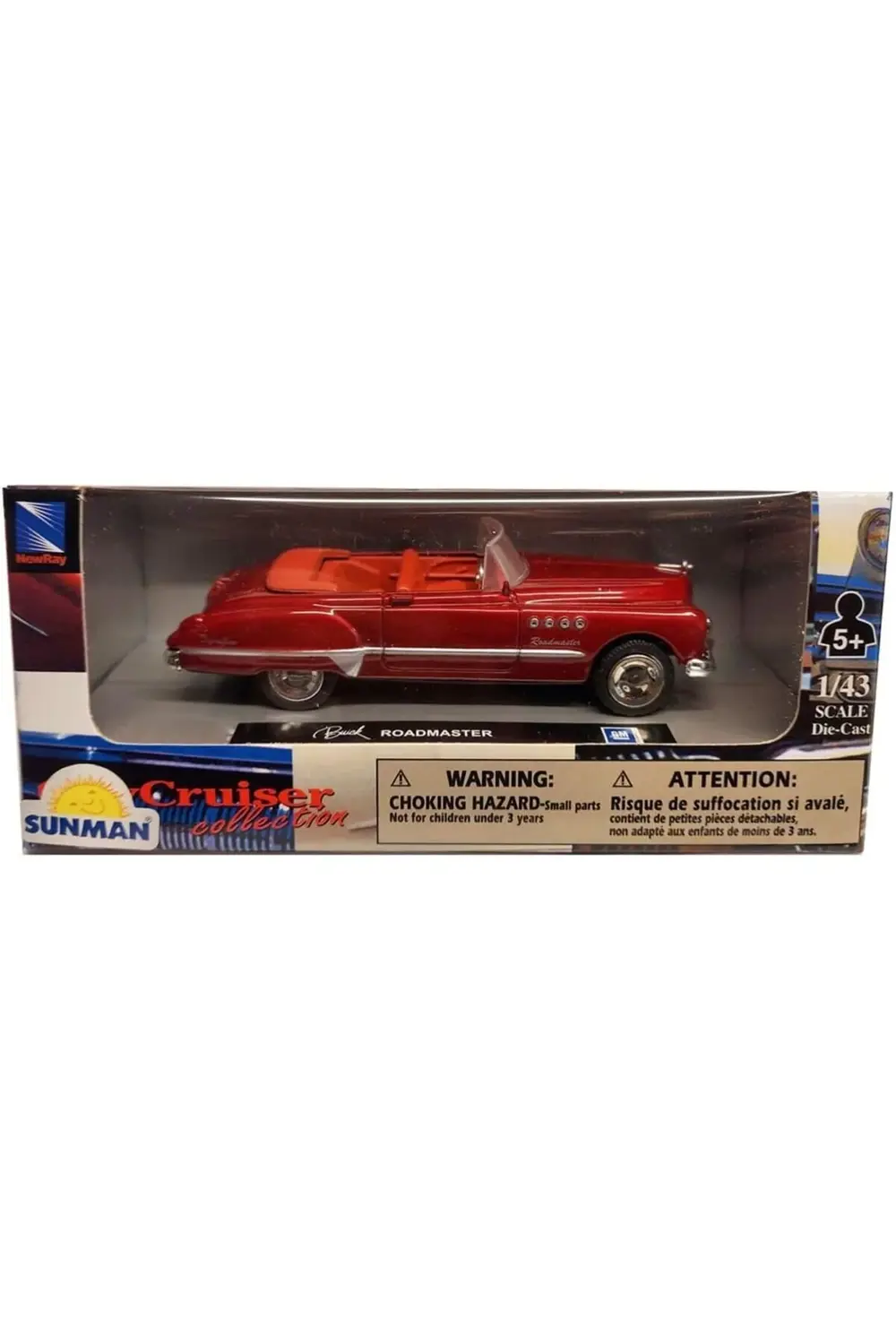 NEWRAY 1:43 Diecast Metal Araba 1949 Buick Roadmaster 1178227