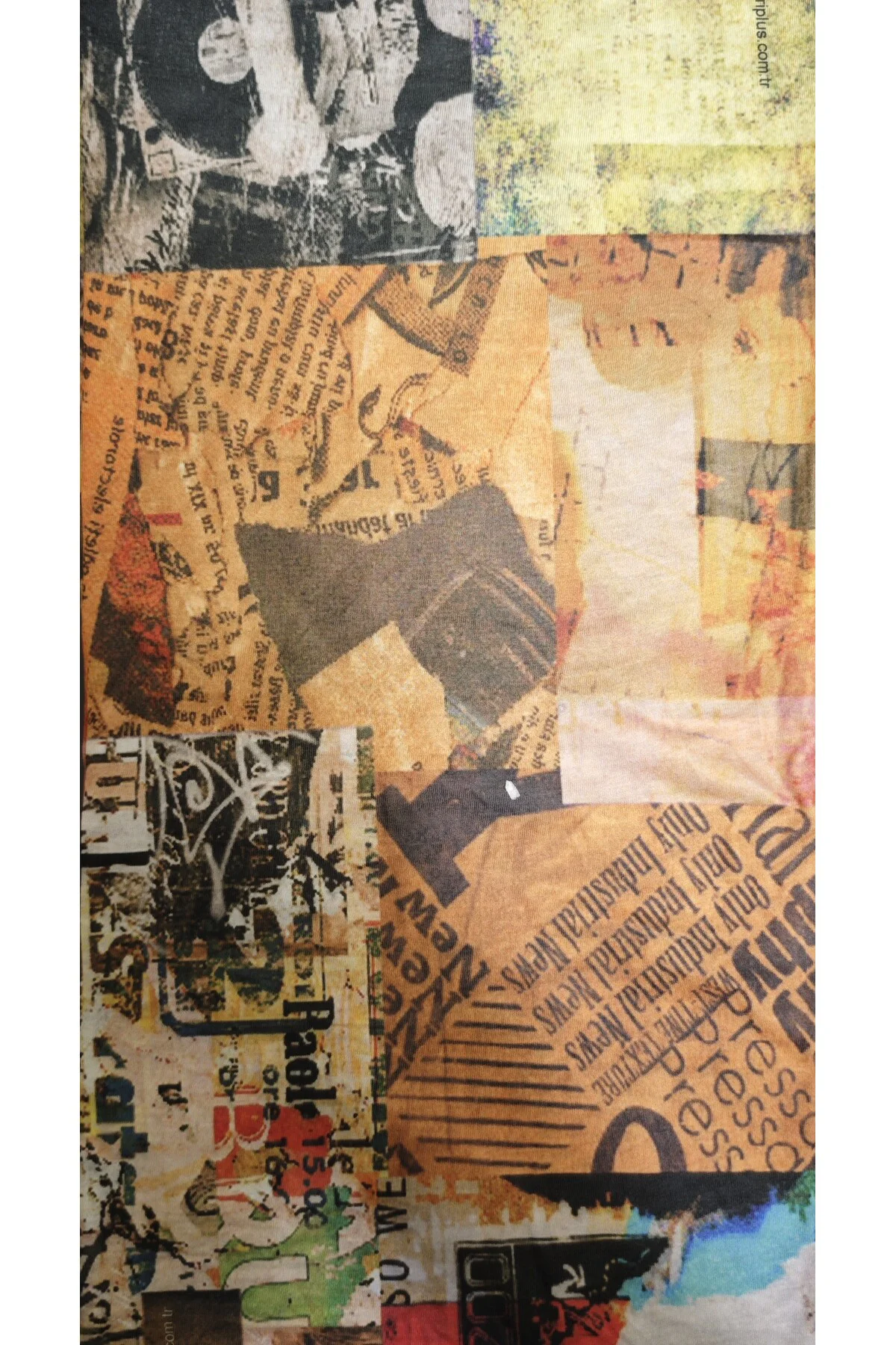 NEWSPAPER Unisex Motorcu Buff Outdoor Bandana– Rüzgâr, Toz ve Soğ