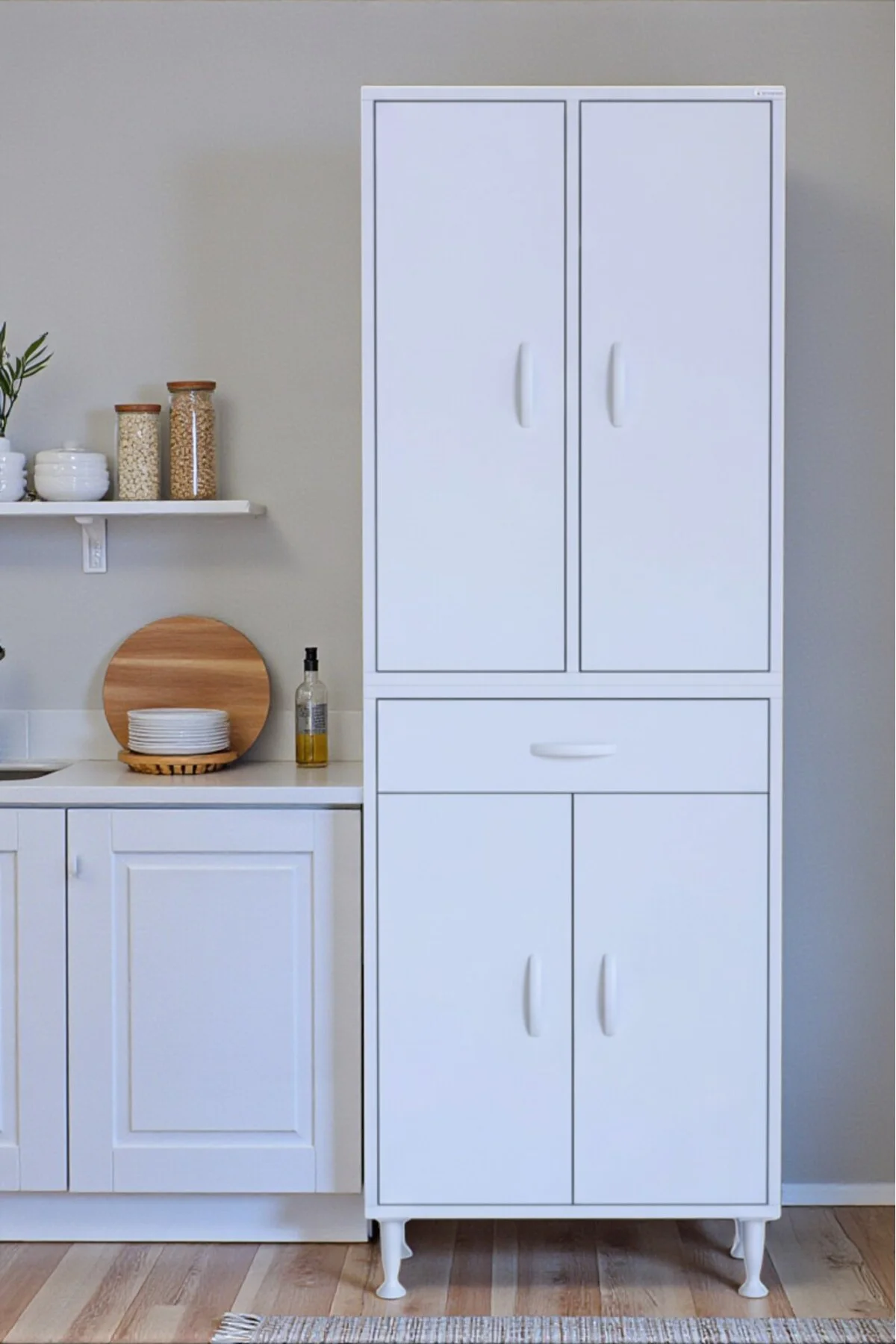 Nexa Modüler Dolap 60 Cm Banyo/Mutfak Dolabı Extra Kullanım Alanl