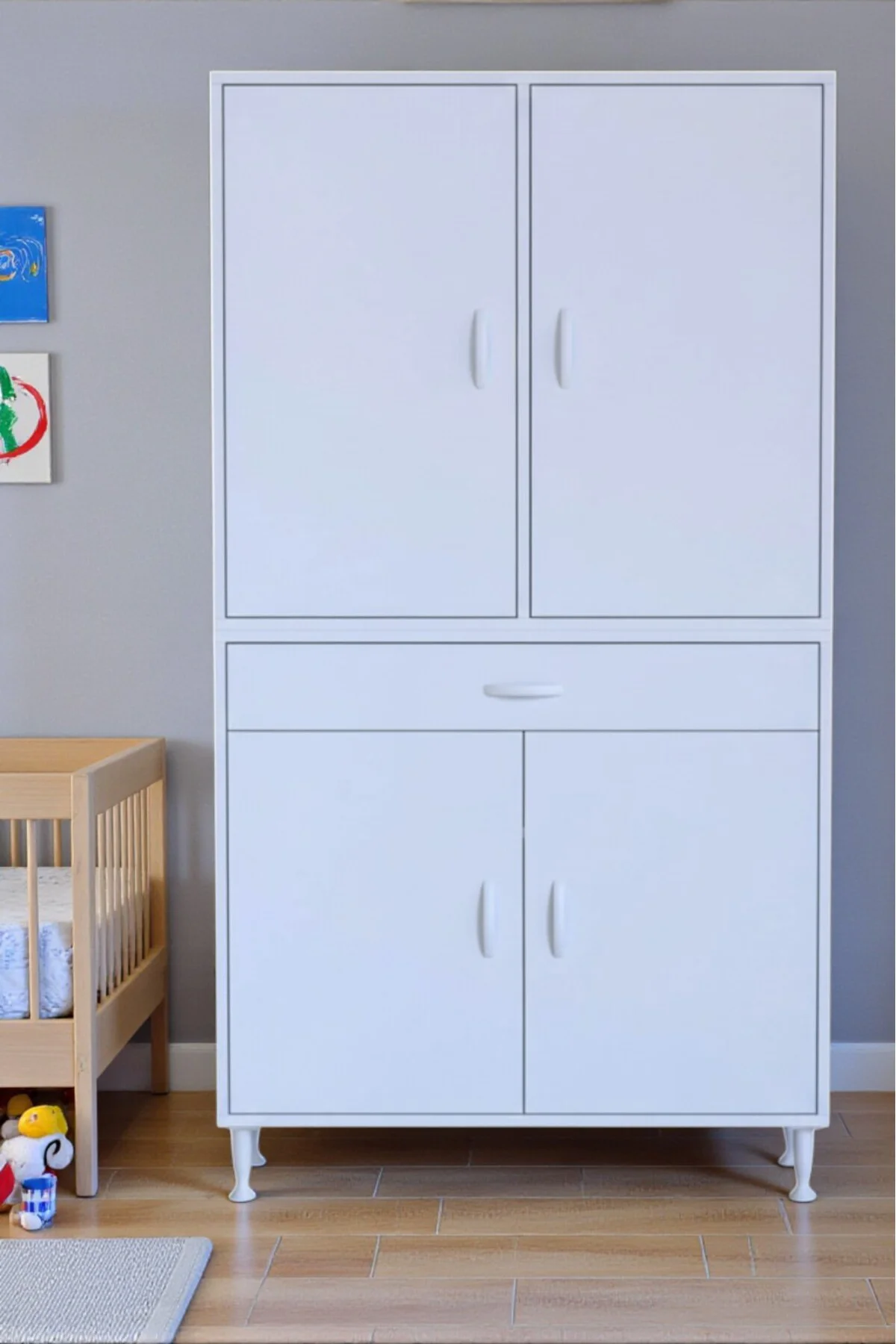 Nexa Modüler Dolap 85 Cm Banyo/Mutfak Dolabı Extra Kullanım Alanl