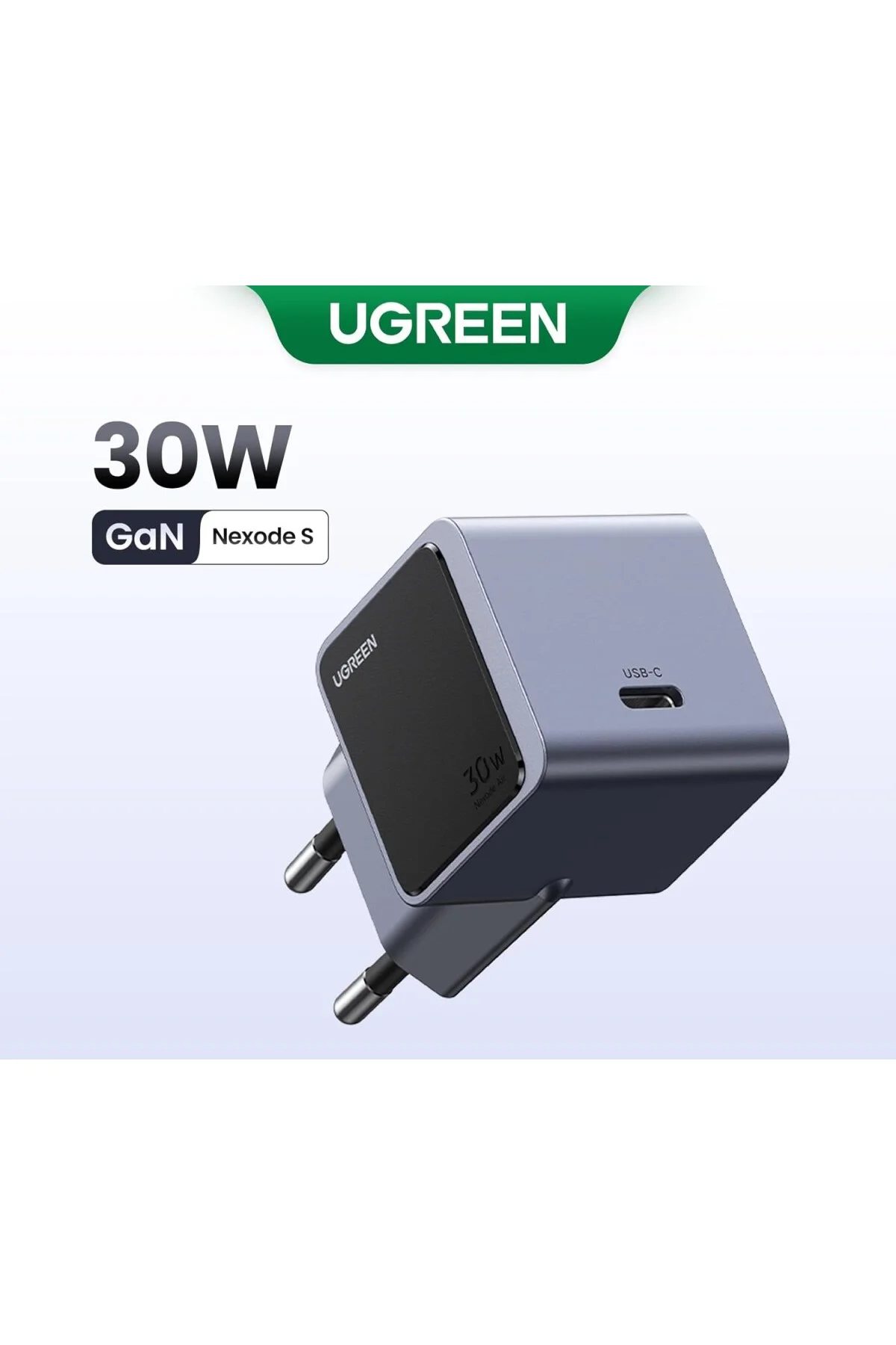 Nexode Air 30W USB-C GaN Fast Charger EU Hızlı Şarj Adaptörü