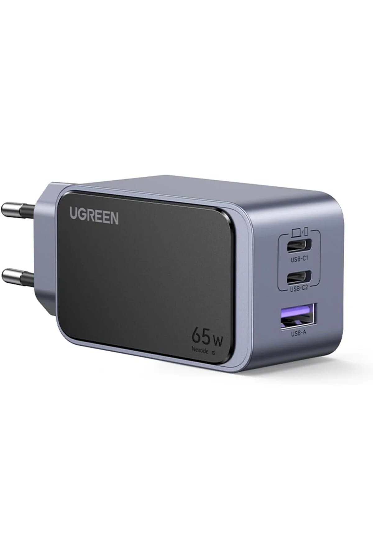Nexode Air 65W 3-Port GaN Fast Charger EU Hızlı Şarj Adaptörü