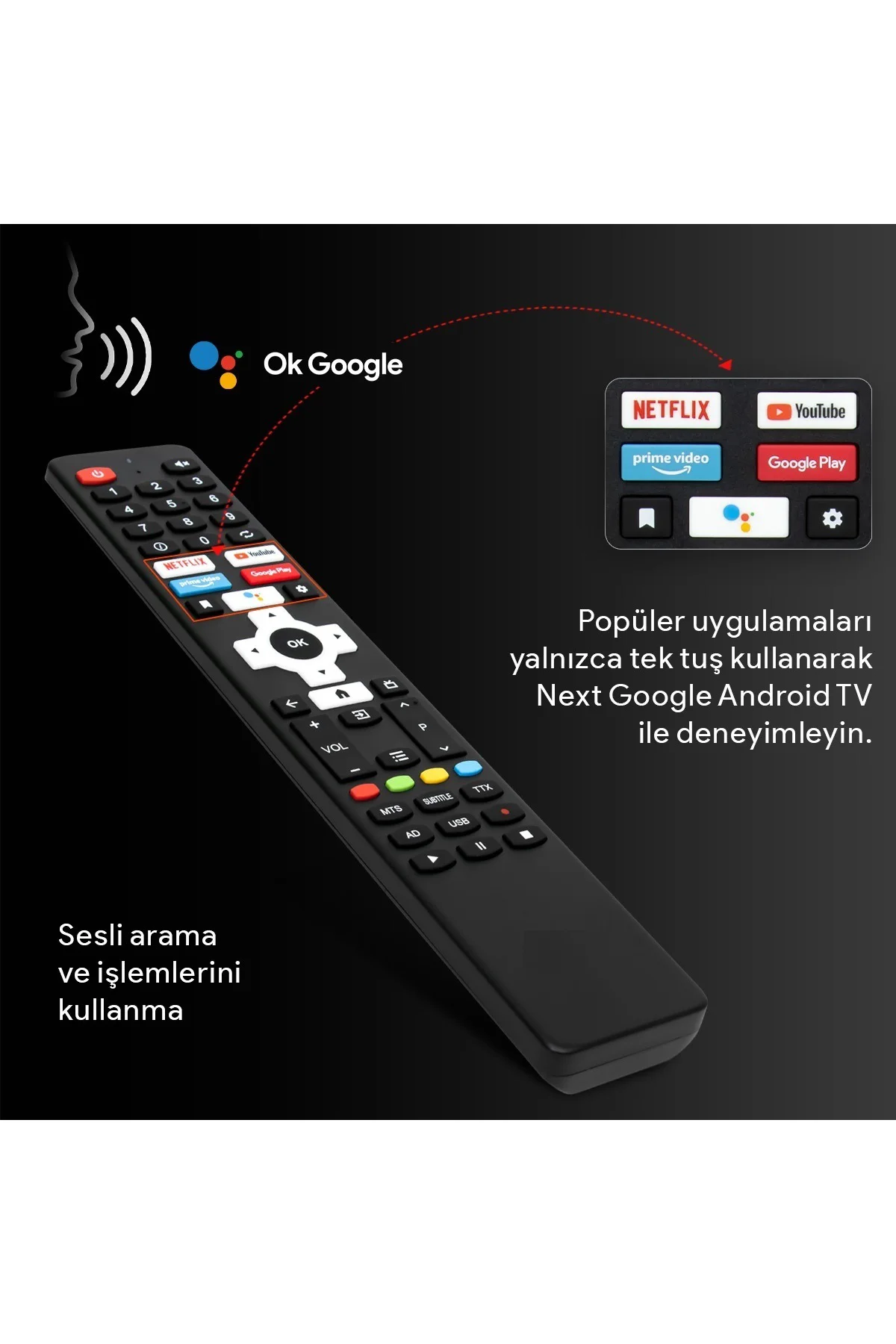 Next 58020Gfsg5 Google Tv Kumandası