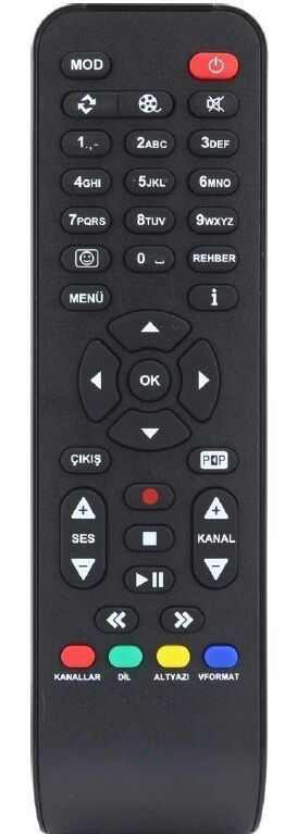 Next Hero NX41010 HD Uydu Kumandası Next Hero NX41010 HD Uydu Kumandası