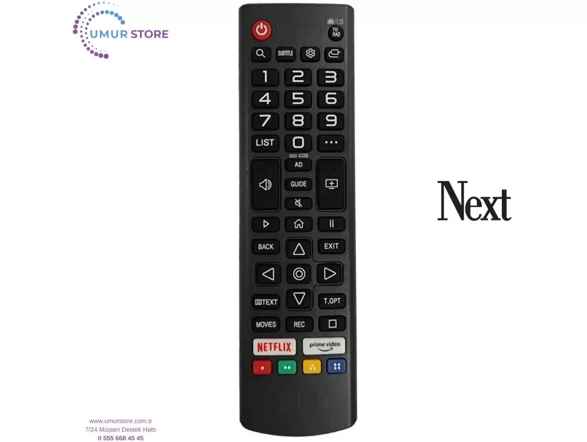 Next İle Uyumlu Webos Tv Kumanda-Mikrofonsuz Next İle Uyumlu Webos Tv Kumanda-Mikrofonsuz