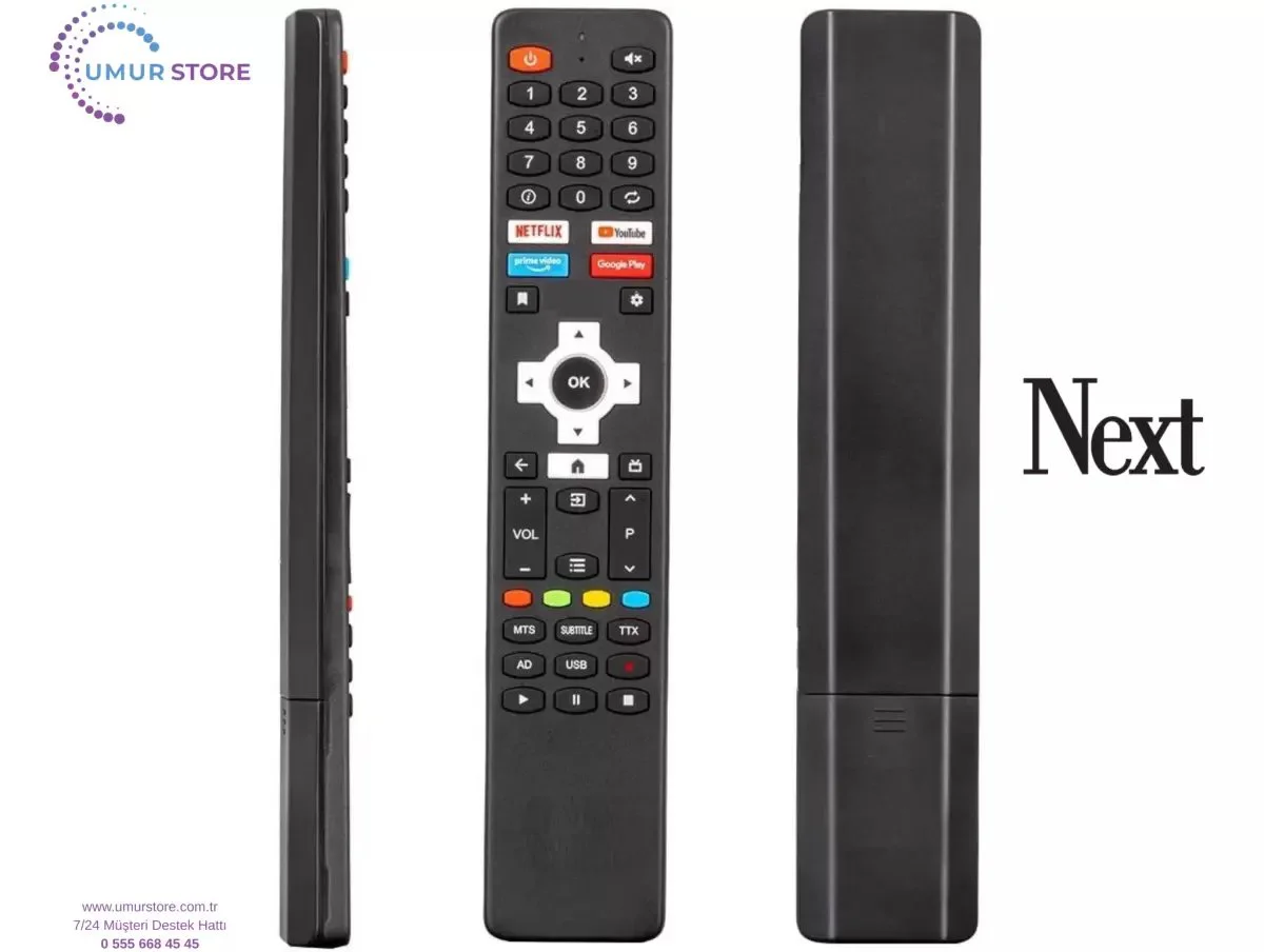 Next İle Uyumlu YE-75EFSG7-QLED Android Tv Kumanda-Mikrofonsuz Next İle Uyumlu YE-75EFSG7-QLED Android Tv Kumanda-Mikrofonsuz