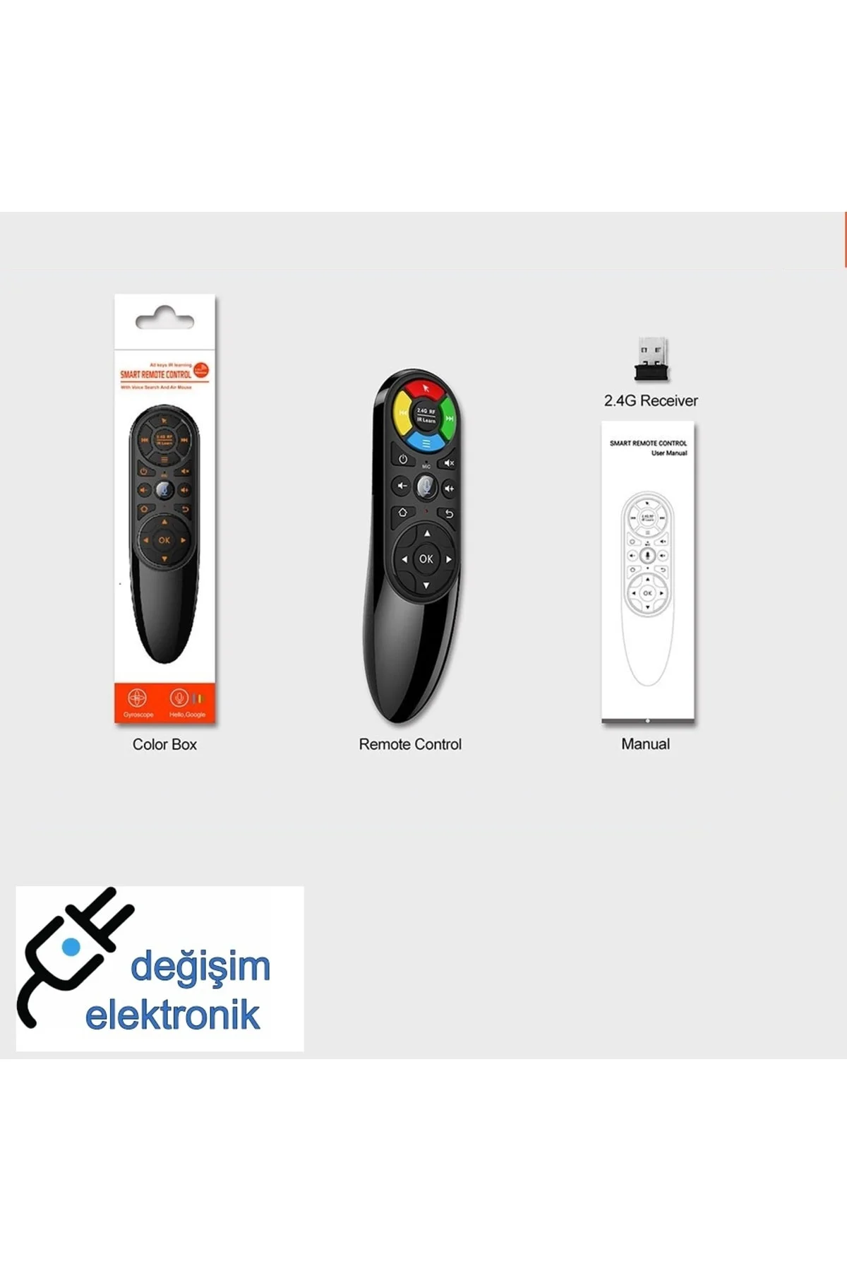 Next Mecool Km2 Android Kumandası Ses Komutlu