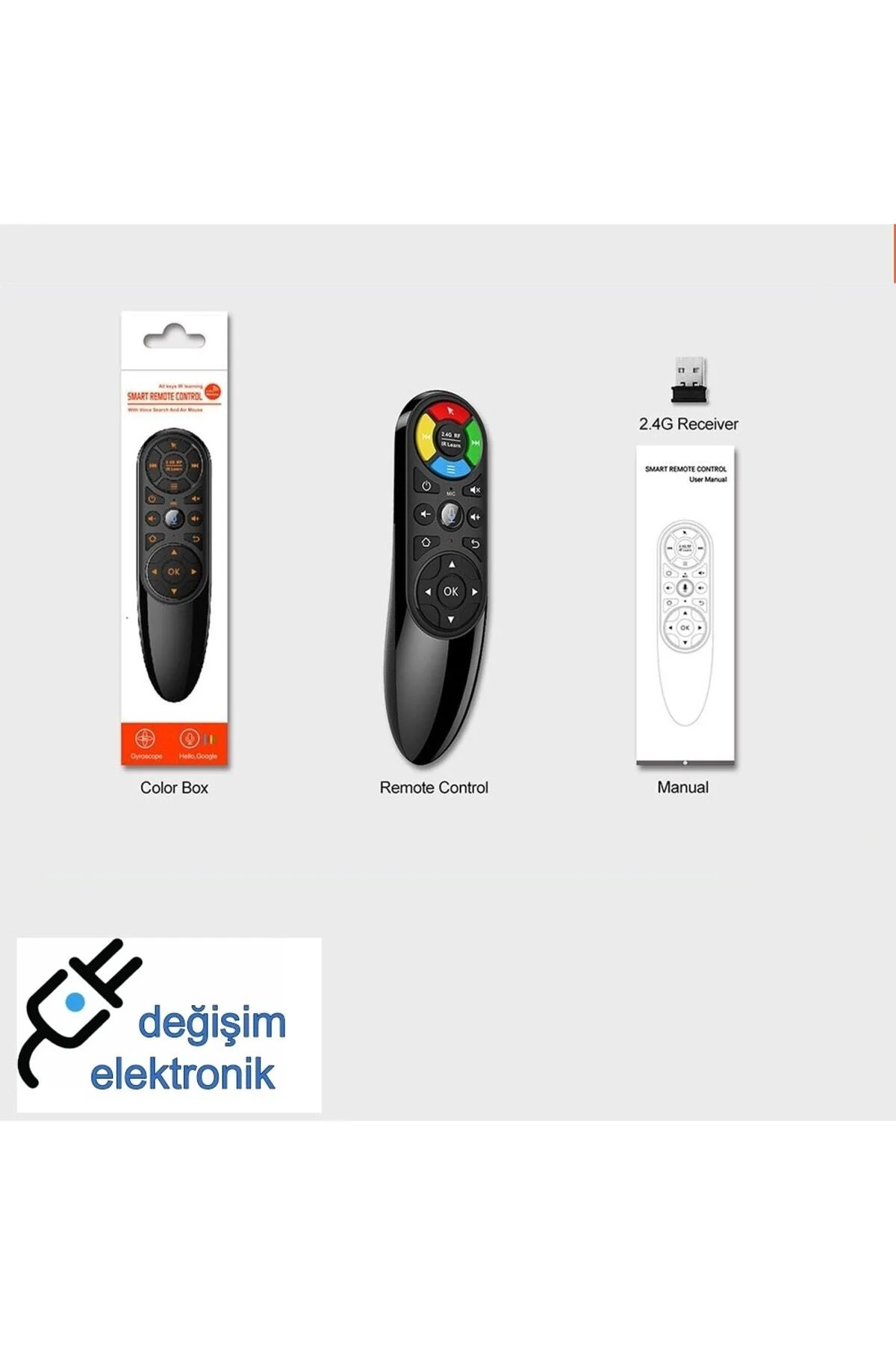 Next Mediabox Android Kumandası Ses Komutlu Next Mediabox Android Kumandası Ses Komutlu
