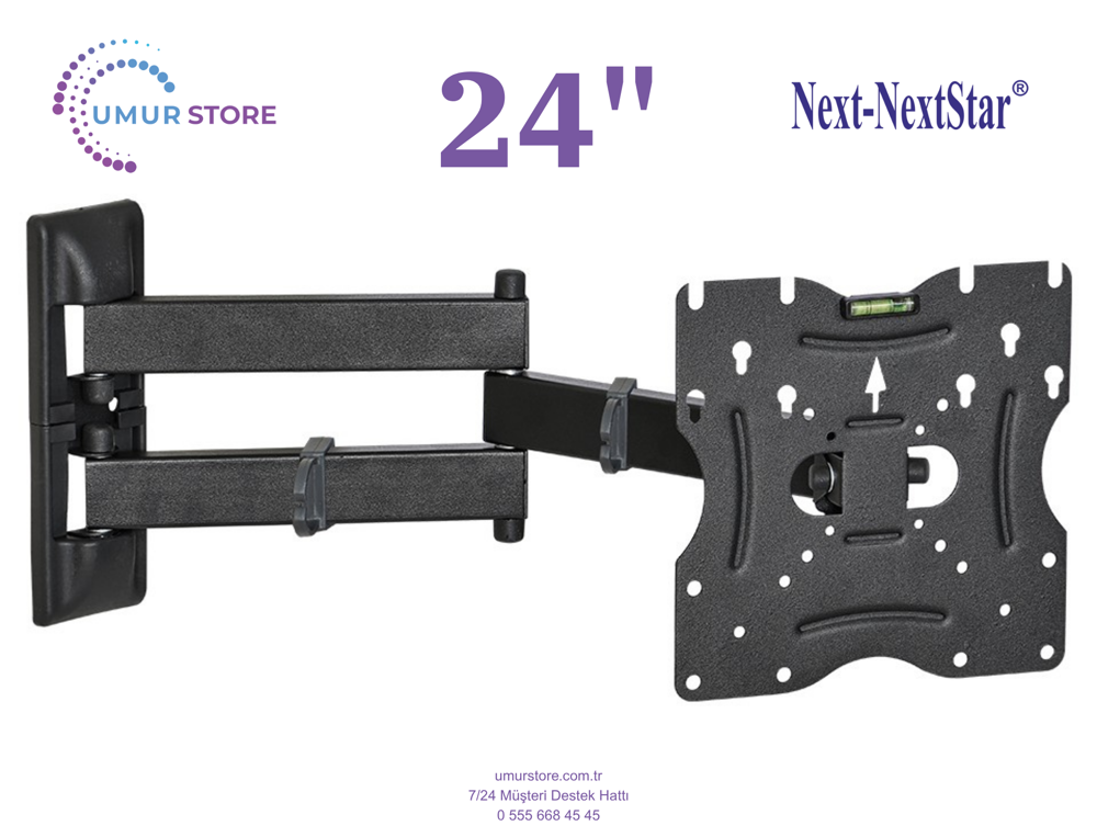 Next YE-24020 D2 24 inç / 22”- 49” Lcd Led Televizyon Hareketli D