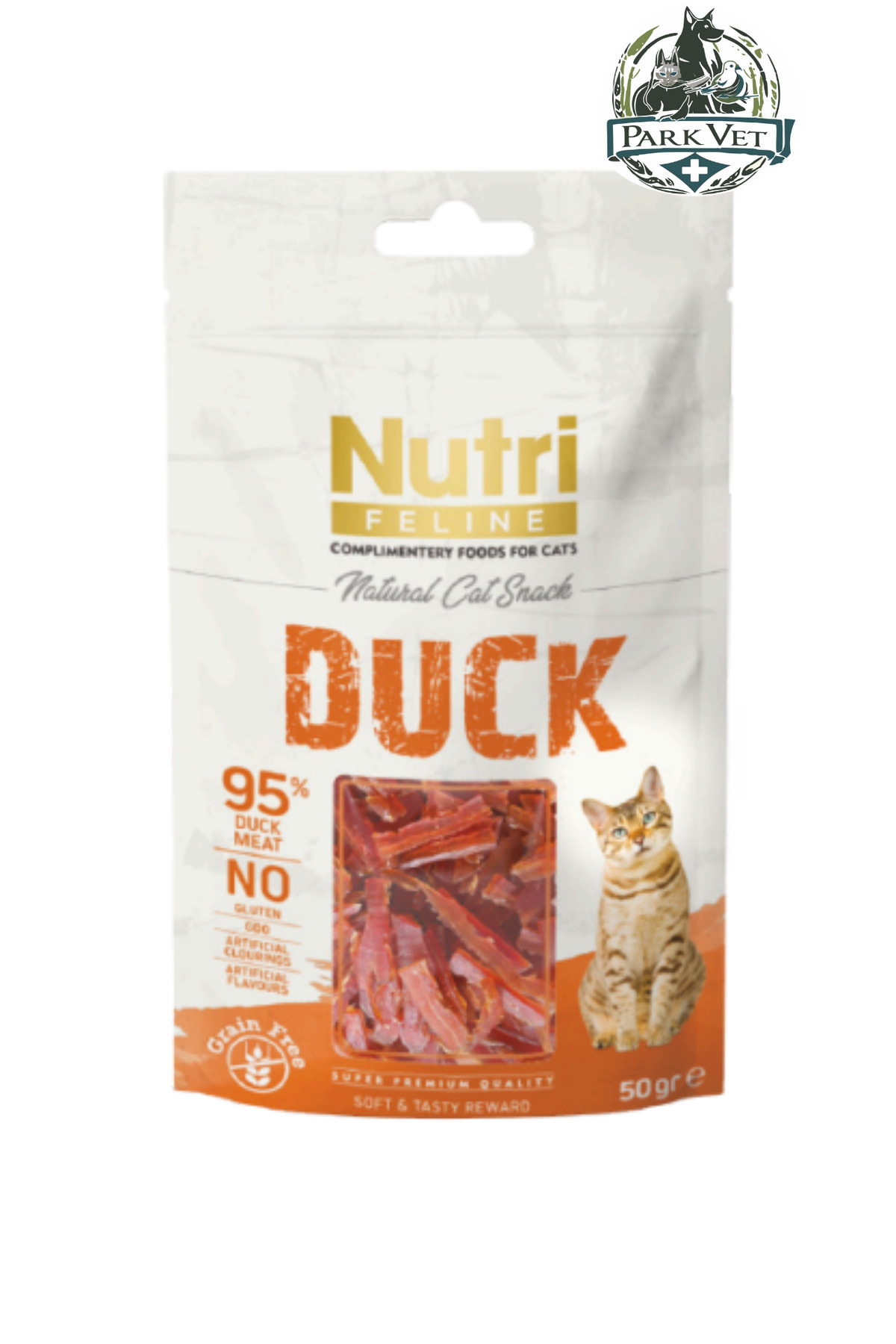 Feline Duck Ördek Etli Tahılsız Kedi Ödülü 50 Gr