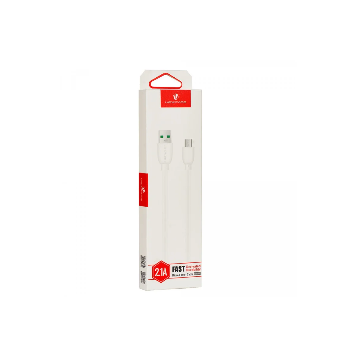 NF6006 Micro USB Kablo - Beyaz Hızlı Şarj ve Veri Aktarımı