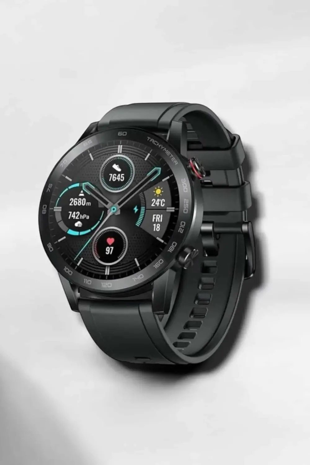 NFC ve Kablosuz Şarjlı Akıllı Saat EKG, Nabız & Spor Modları ile