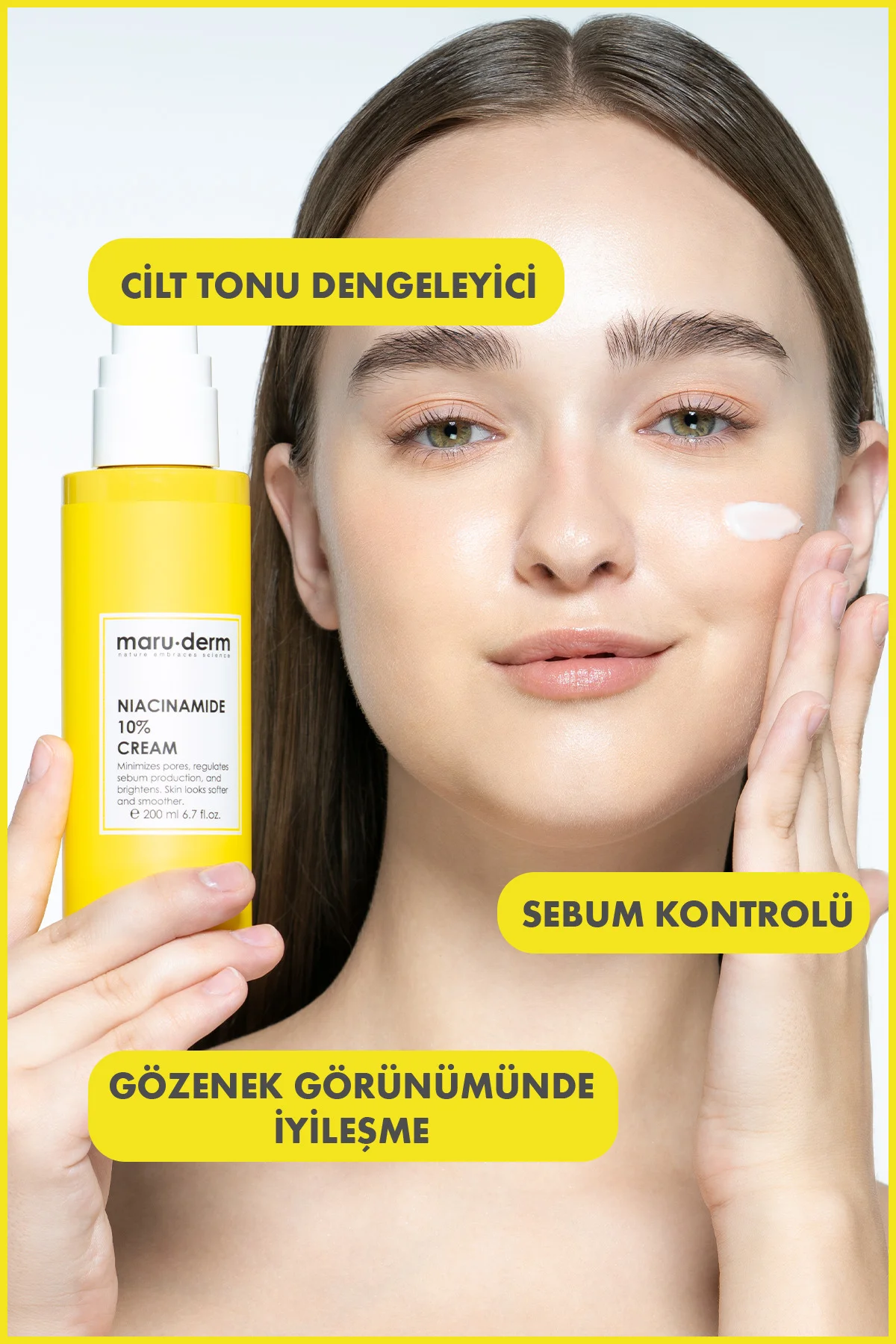 Niacinamide %10 Leke Karşıtı Ve Gözenek Sıkılaştırıcı Krem 200 ML