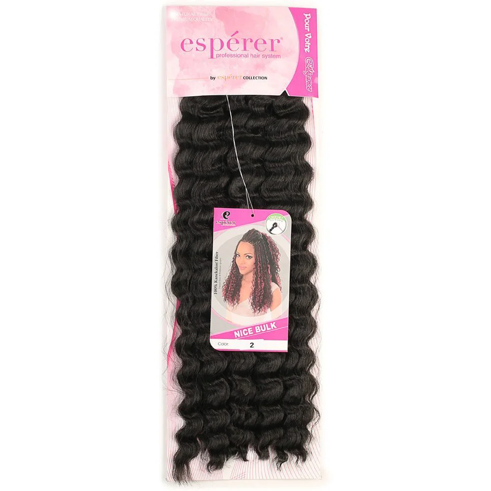 Nice Bulk Afro Su Daası  / Koyu Kestane