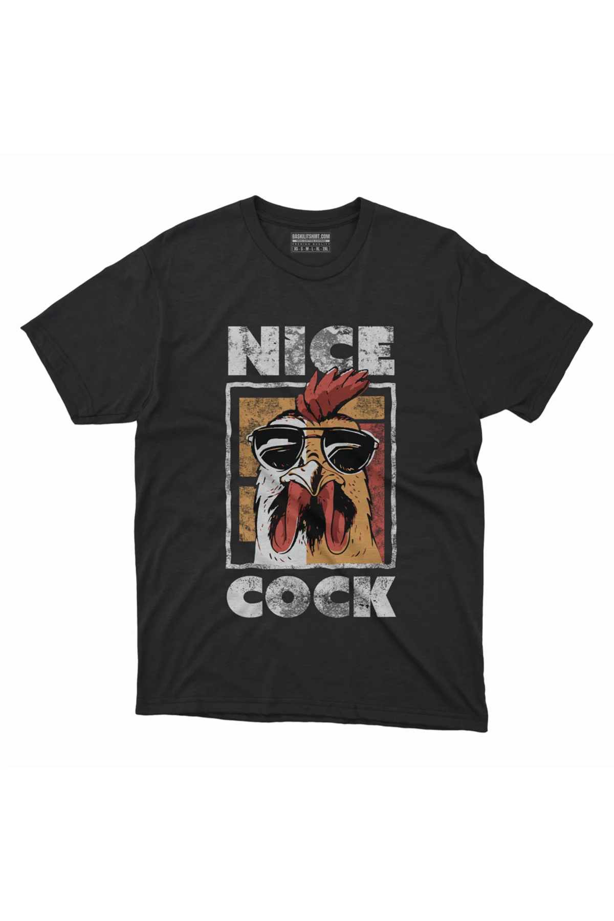 Nice Cock Baskılı Tişört - Görsel 2