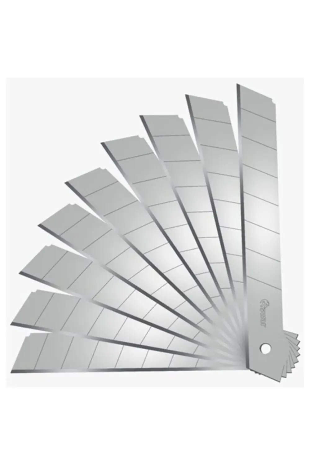 Niceday Maket Bıçağı Dar Yedeği 10'lu Paket 10x 9mm