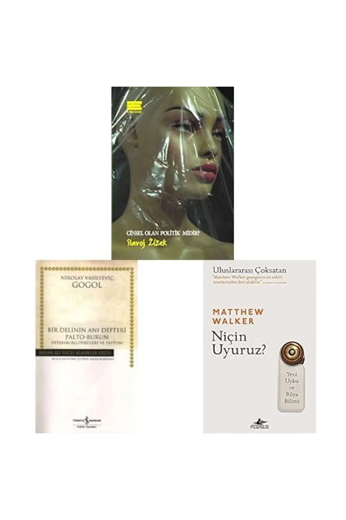 nicin uyuruz+ cinsel olan politikmi dir +bir delinin ani defteri=(3 kitap) Fiyatı, Yorumları ve Özellikleri