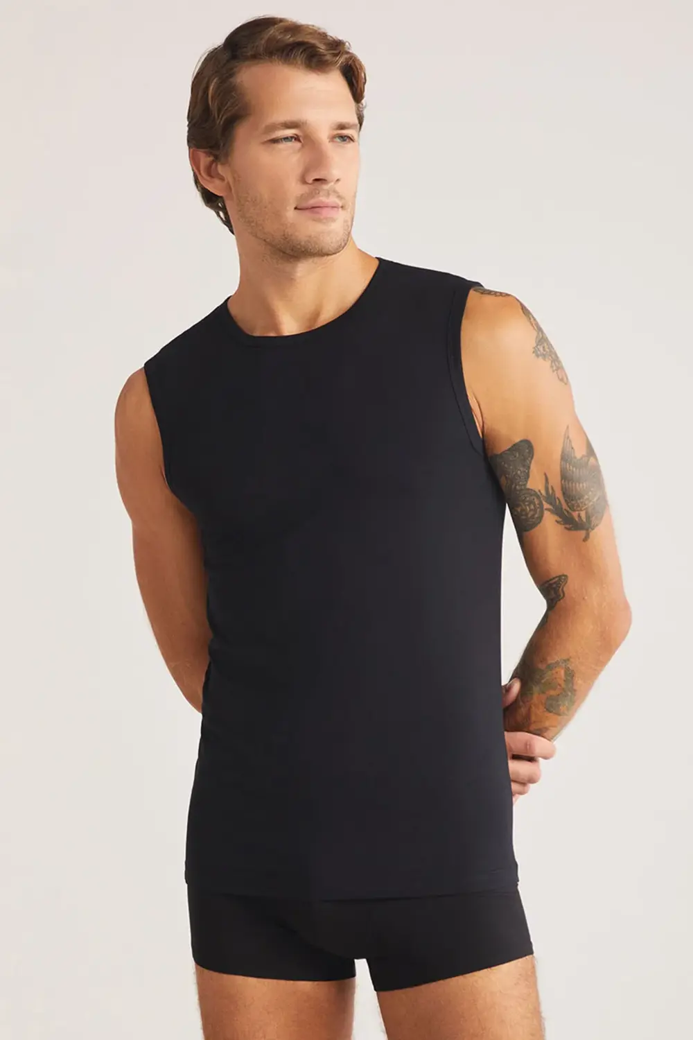 Nick Bisiklet Yaka 2 Li Erkek Atlet