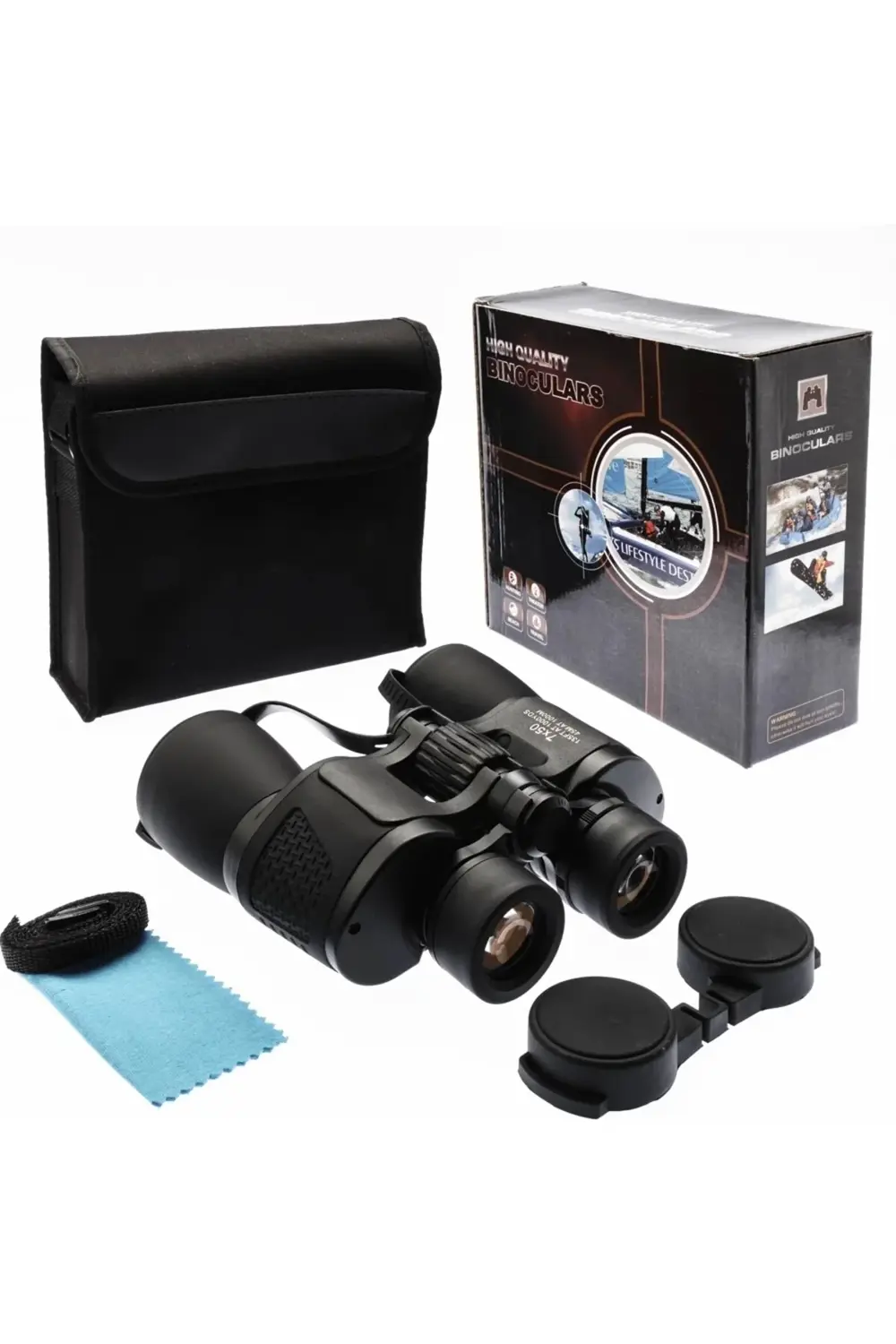 Nico 7x50 Yüksek Kaliteli Büyük Göz Mercekli Profesyonel Dürbün 1