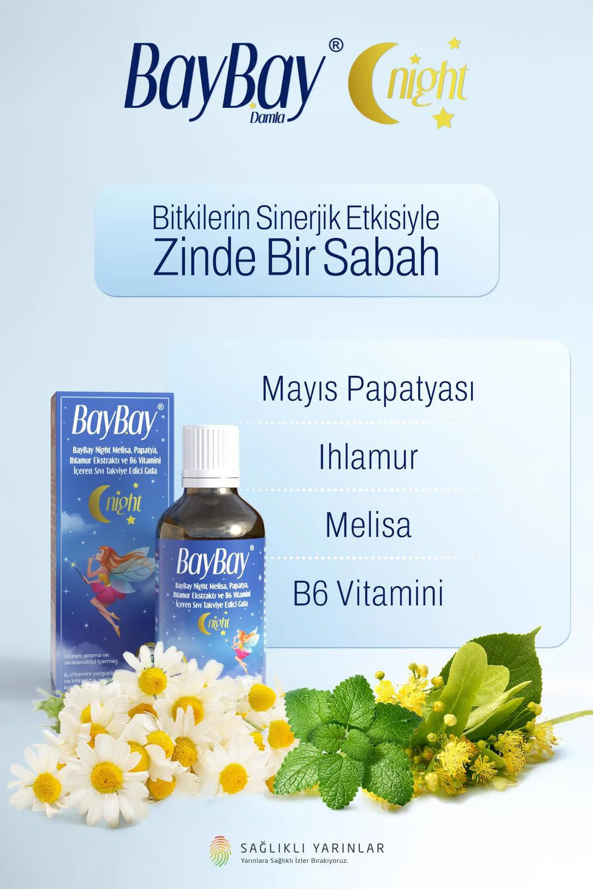 Night Bitkisel Damla B6 lı 50 ml Night Bitkisel Damla B6 lı 50 ml