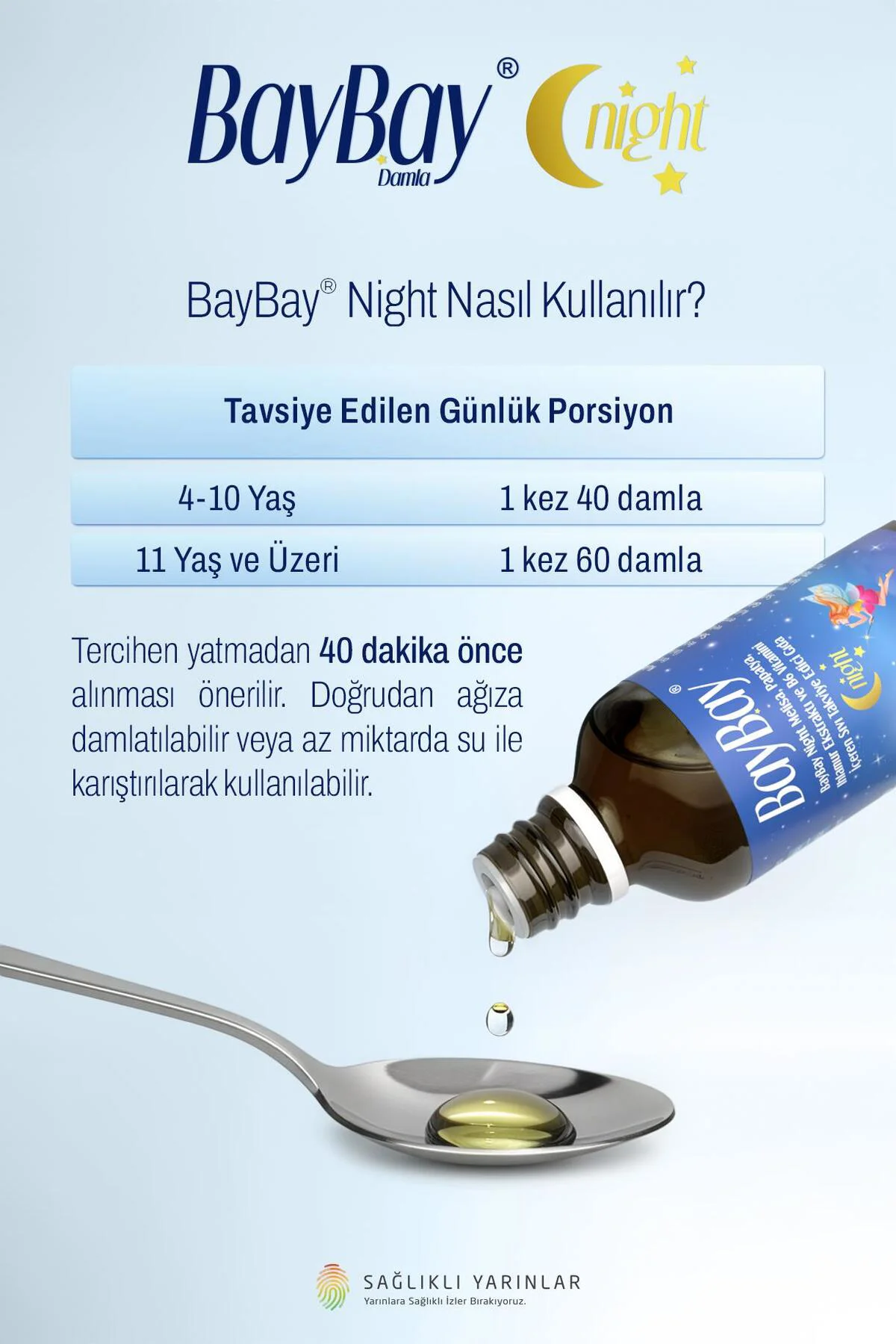 Night Bitkisel Damla B6 lı 50 ml Night Bitkisel Damla B6 lı 50 ml