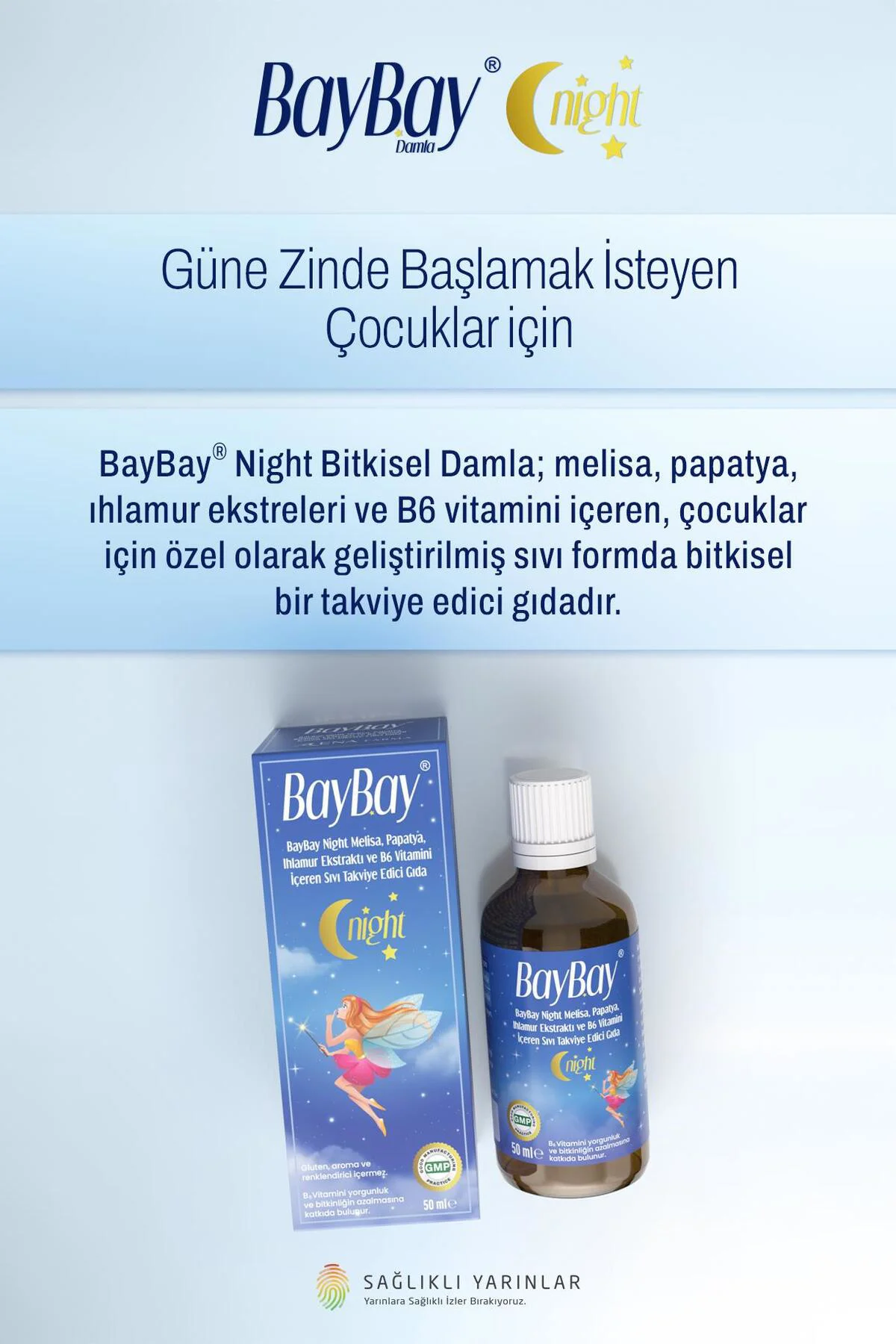 Night Bitkisel Damla B6 lı 50 ml Night Bitkisel Damla B6 lı 50 ml