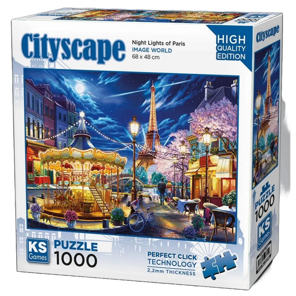 Night Lights Of Paris Puzzle 1000 Parça 20795 Night Lights Of Paris Puzzle 1000 Parça 20795