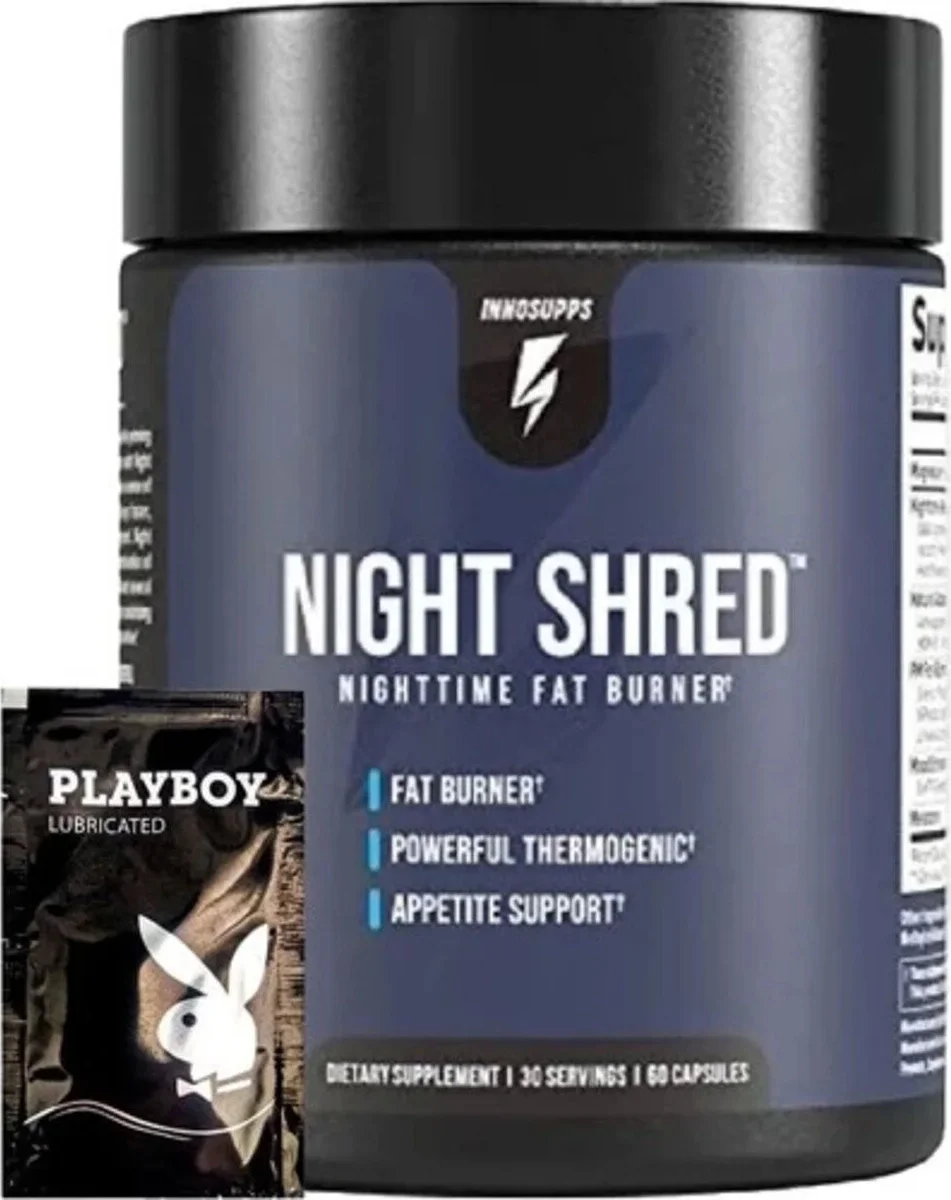 Night Shred Gece Yağ Yakıcı 60 Kapsül + 1 Jel Hediyeli