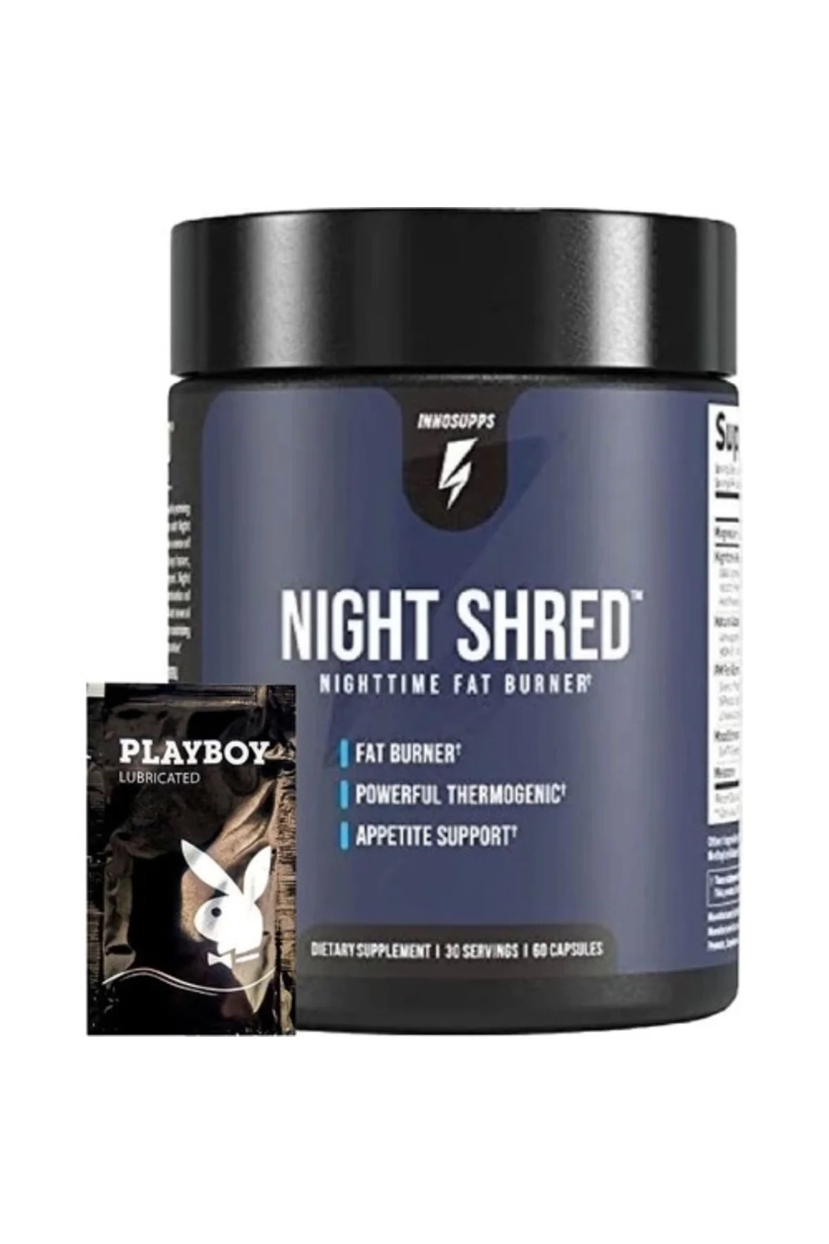 Night Shred Gece Yağ Yakıcı - 60 Kapsül + Jel Hediyeli | Gece Uykuda Yağ Yakımı