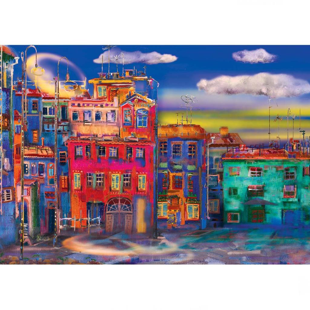 Night without the Moon 1000 Parça Puzzle