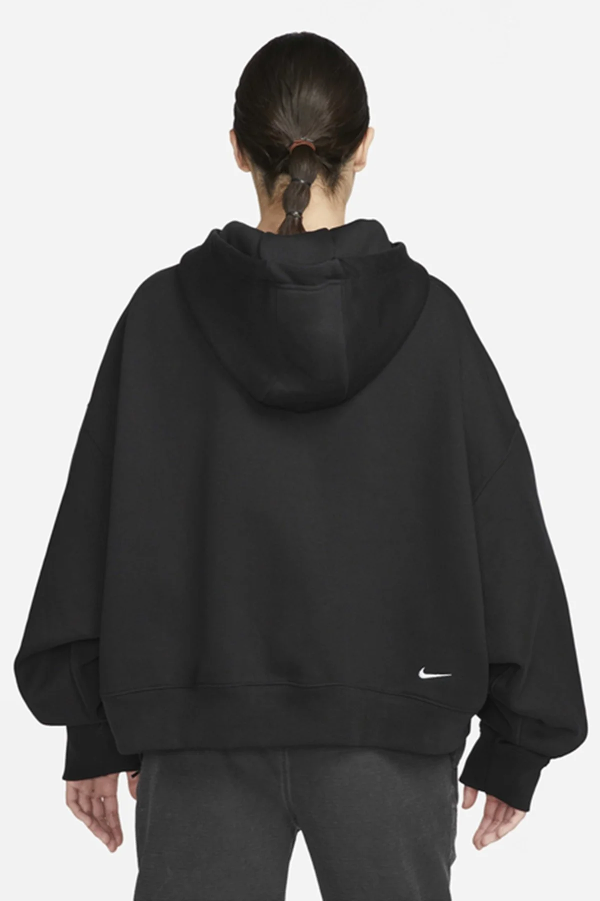Nike ACG Therma-FIT Loose Fit "Tuff Knit" Fleece Hoodie Women's Kadın Bol Kesim Polar Sweatshirt Siyah Nike ACG Therma-FIT Loose Fit "Tuff Knit" Fleece Hoodie Women's Kadın Bol Kesim Polar Sweatshirt Siyah