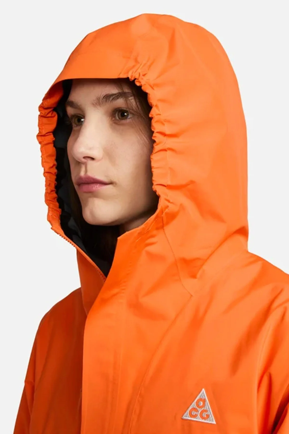 Nike ACG Women's Storm-FIT Water-Resistant Lightweight Jacket Orange Outdoor Suitici Spor Ceket Turuncu
