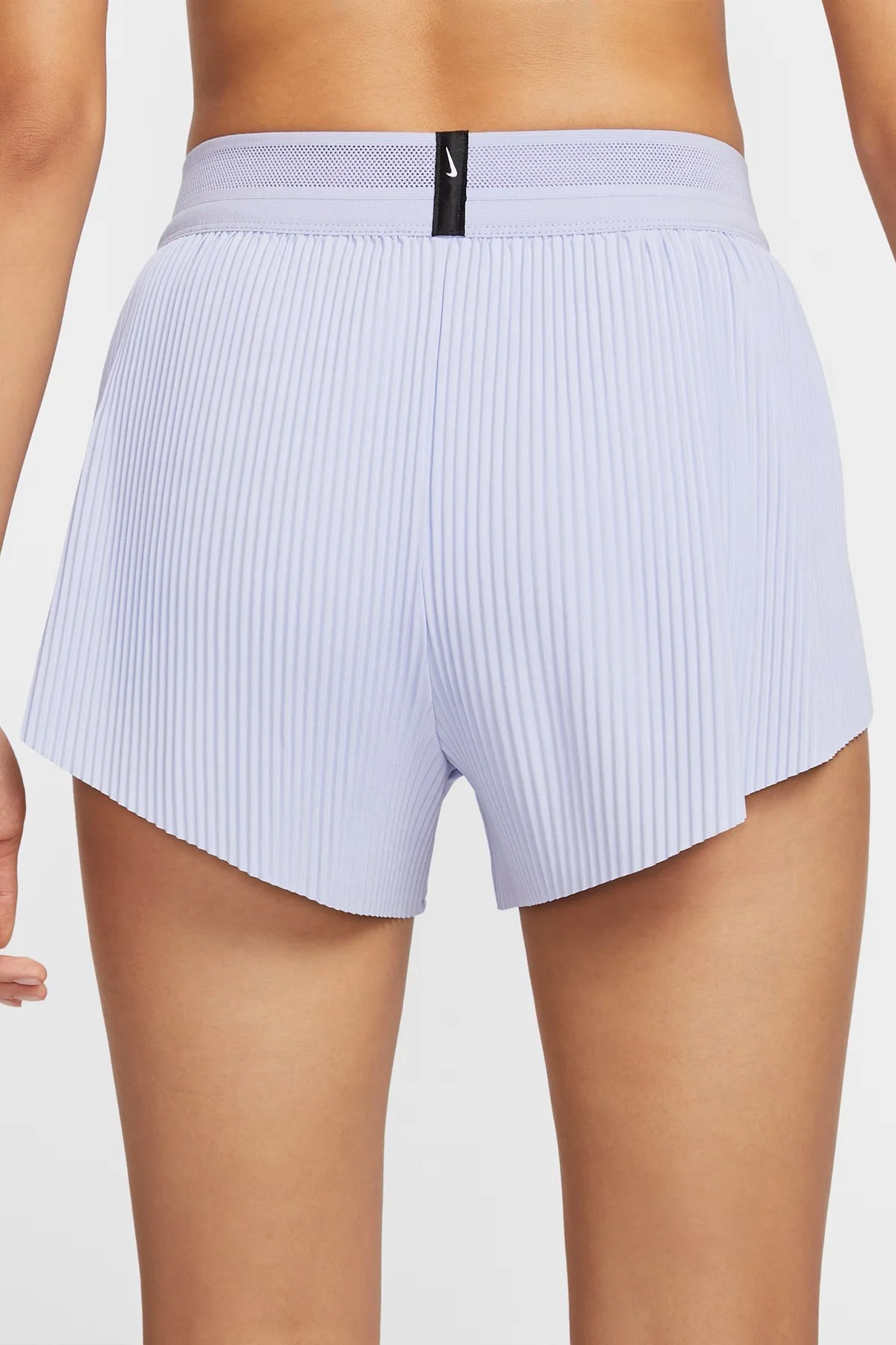 Nike AeroSwift Dri Fit ADV 3" Mid Rise Brief Lined Running Short Kadın Pileseli Slip Astarlı Koşu Şortu Açık Mavi Nike AeroSwift Dri Fit ADV 3" Mid Rise Brief Lined Running Short Kadın Pileseli Slip Astarlı Koşu Şortu Açık Mavi