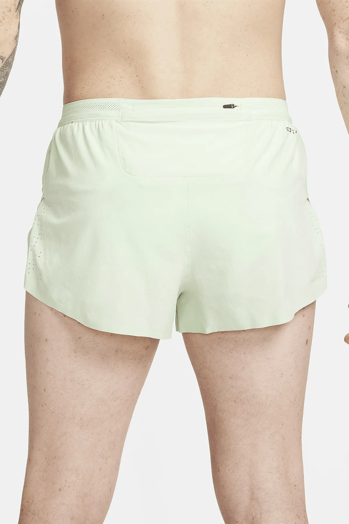 Nike AeroSwift Men's Dri Fit ADV 5cm (approx) Brief Lined Lİght Green Erkek Slip Astarlı Hafif Koşucu Şortu Açık Yeşil