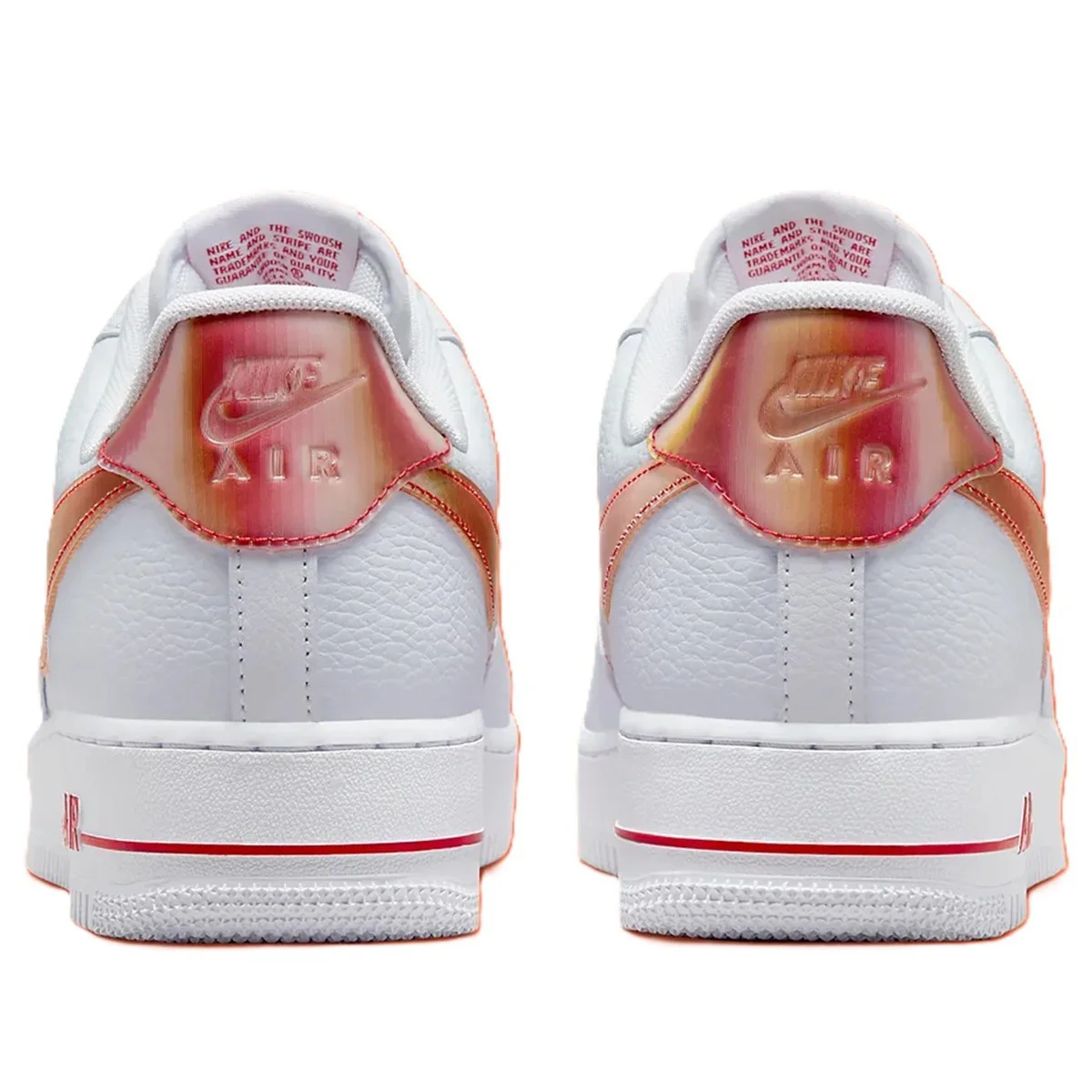 Nike Air Force 1 '07 Jumbo Swoosh Leather Hakiki Deri Erkek Spor Ayakkabı Beyaz Turuncu Nike Air Force 1 '07 Jumbo Swoosh Leather Hakiki Deri Erkek Spor Ayakkabı Beyaz Turuncu