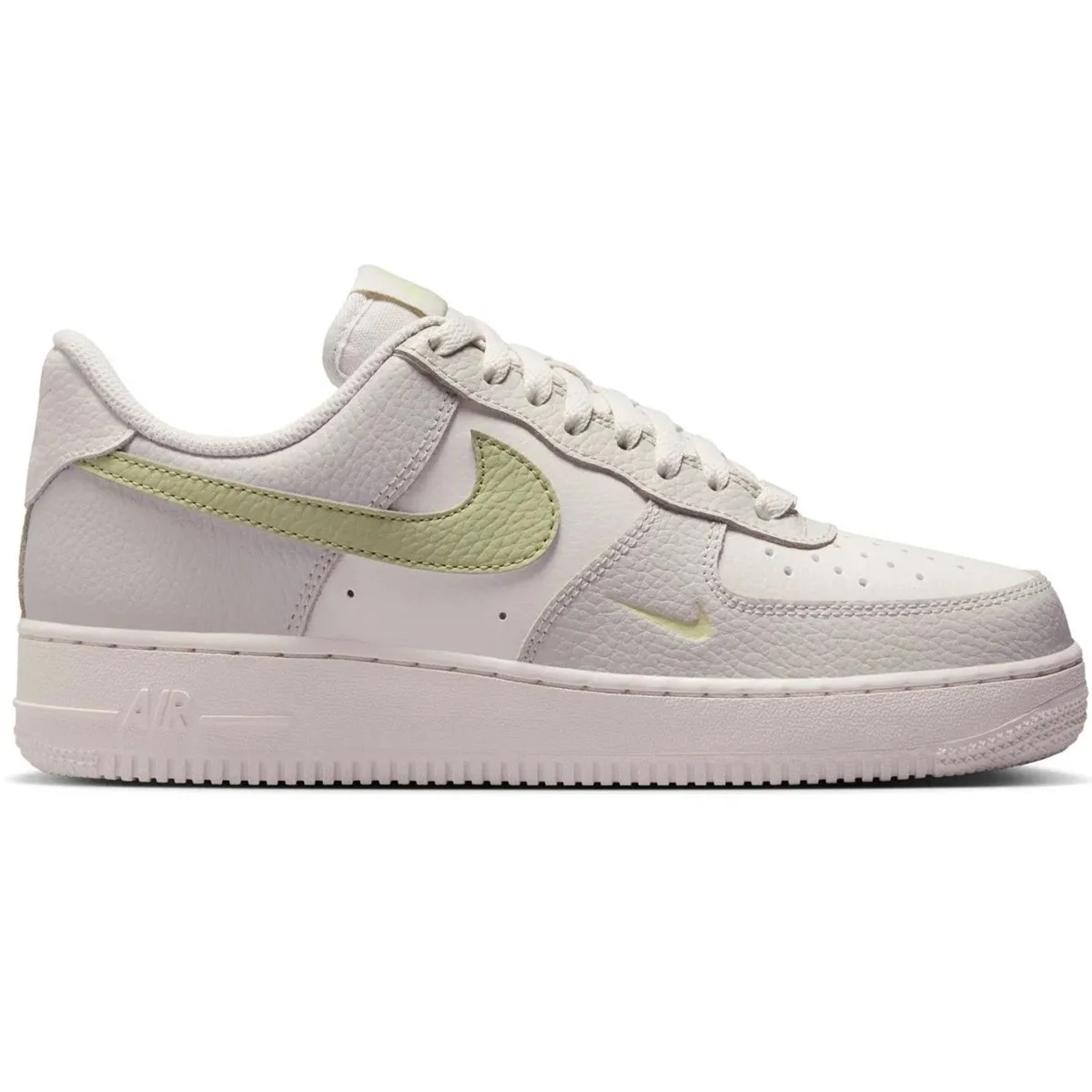 Nike Air Force 1 '07 Leather Unisex Sneaker Hakiki Deri Günlük Spor Ayakkabı Beyaz Gri Nike Air Force 1 '07 Leather Unisex Sneaker Hakiki Deri Günlük Spor Ayakkabı Beyaz Gri